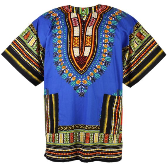 Blue African Dashiki
