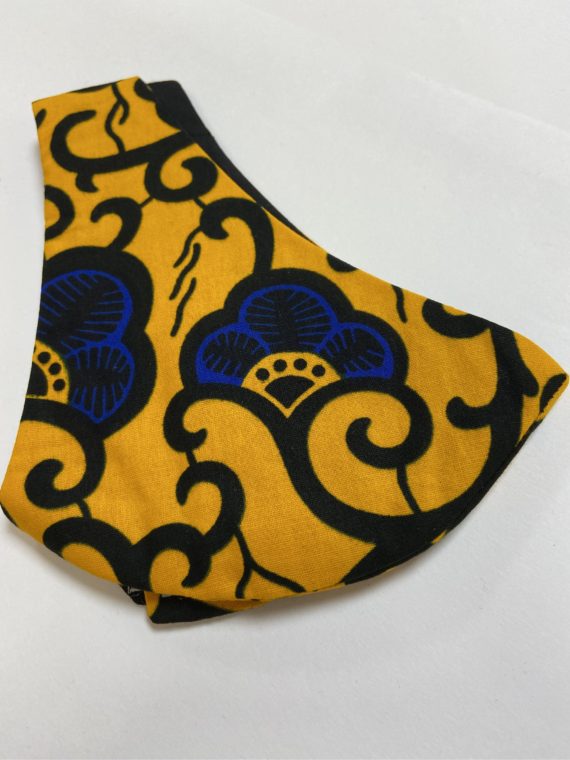 Adult Mask with Yellow Flowers Pattern