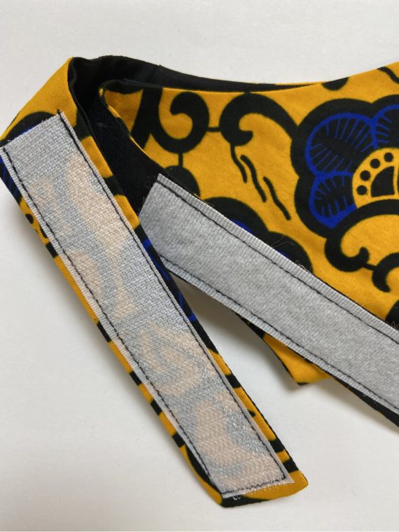 Adult Mask with Yellow Flowers Pattern