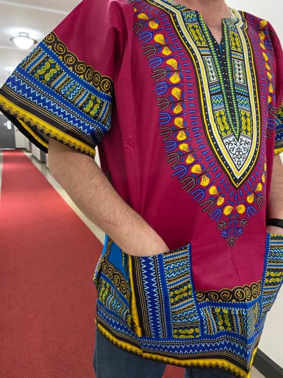 Pink African Dashiki