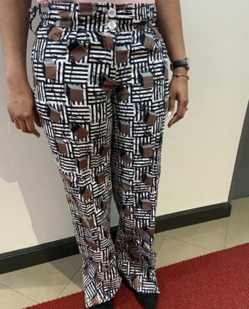 African Cotton Palazzo Pants