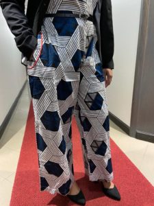 African Palazzo Jumpsuit with Pockets