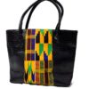Ene leather african handbag