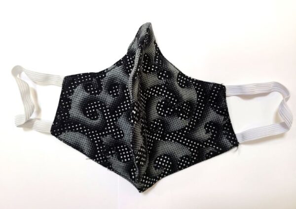 Grey fashion face mask