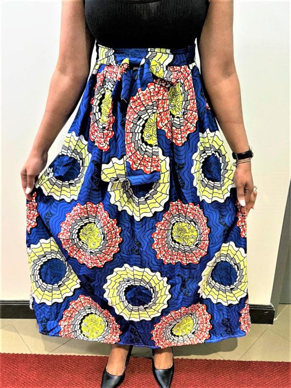 African High waist skirt