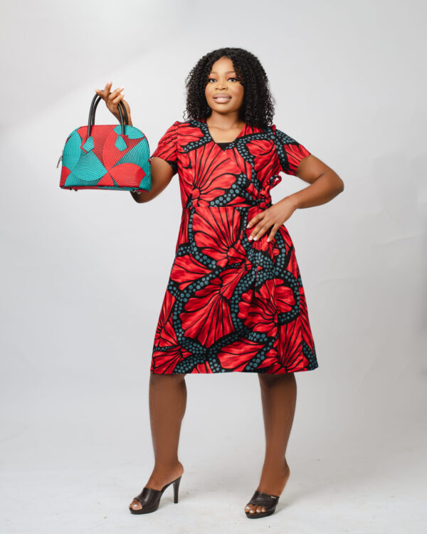 African Wrap Dress