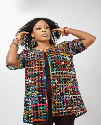 Ankara Basket Jacket