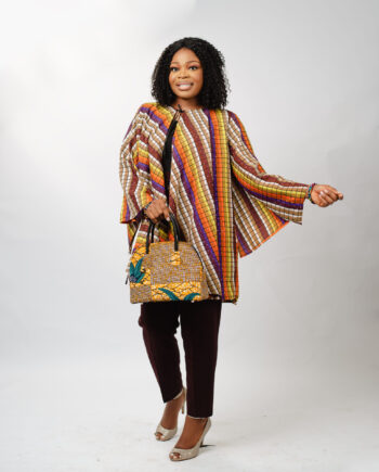 Front Slit African Blouse