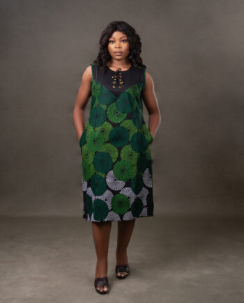 African Armless Dress