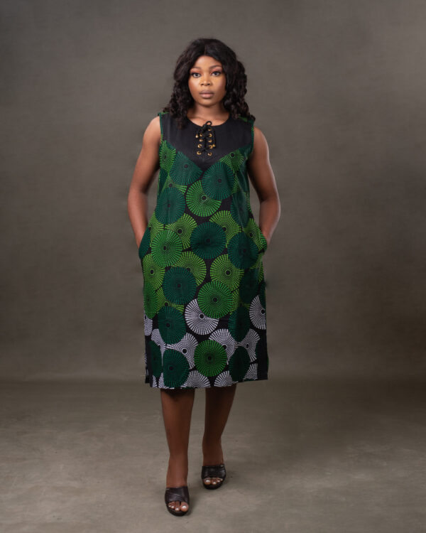 African Armless Dress