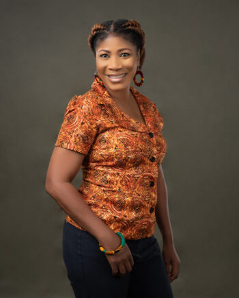 Short-Sleeved African Top